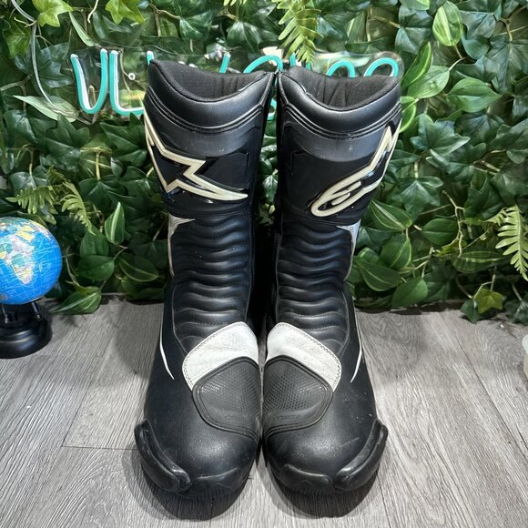 Alpinestars SMX-S Boots Black/White | Size 13.5 US / 49 EU main image 7